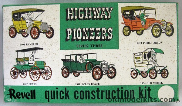 Revell 1/32 1911 Rolls Royce Highway Pioneers, H46-89 plastic model kit